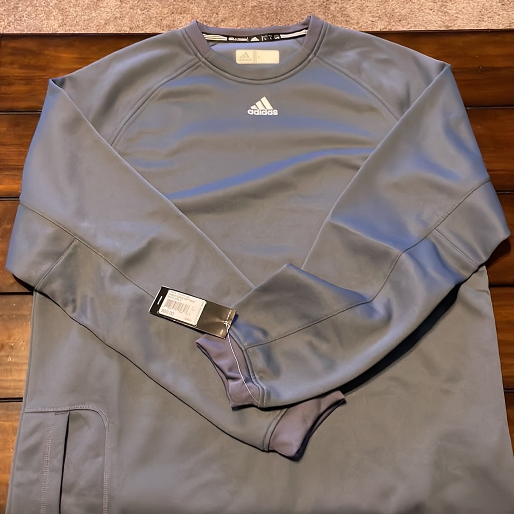 Adidas dugout fleece top